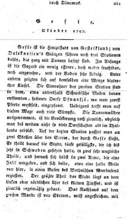 Gesle. (Oktober 1797.)