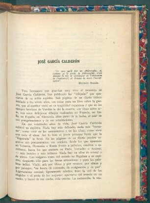 José García Calderón