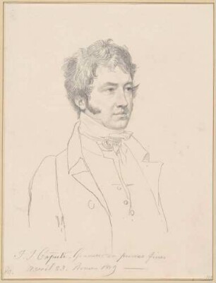 Bildnis Caputi, J. J. (Giuseppe?), Kameenschneider