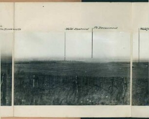 Foto des Geländes zwischen Moulainville und Etain, Teil 2 (Rundbild)