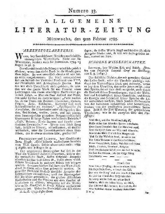 [T***, F. v.]: Neuestes medicinisch-chirurgisches Wörterbuch. Nicht nur für Aerzte und Wundärzte, sondern auch für Jedermann. Wien: Sonnleithner 1784