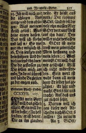 Gemeiner Noth-Lieder.