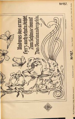 Musterblätter für Holzbrand-Malerei. 167. [1895]