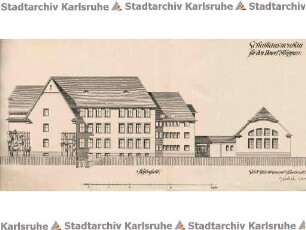 Beichel. Friedrich. Schulhausneubau Rüppurr
