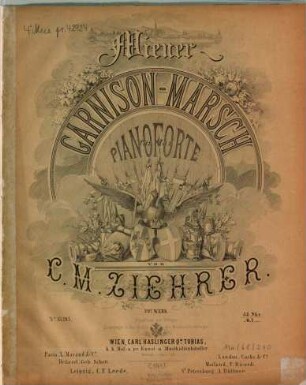 Wiener-Garnison-Marsch : für d. Piano-Forte ; op. 20