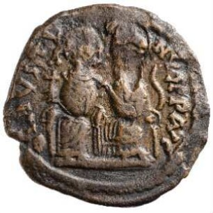 Münze, Follis, 568 / 569