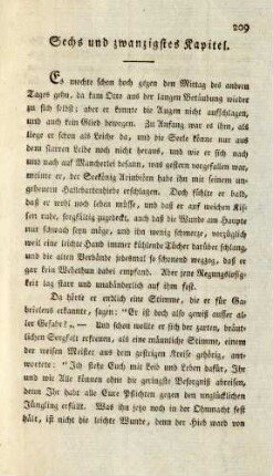 Sechs und zwanzigstes Kapitel