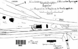 Inzigkofen: Empfangsgebäude mit Anbau Lageplan