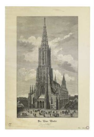 Münster. Südwestseite. 1890