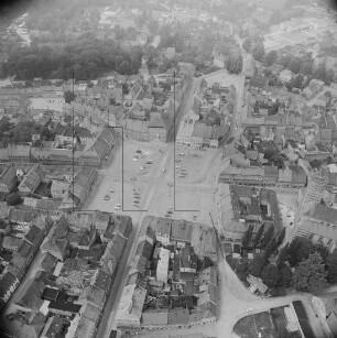 Altmarkt von Bischofswerda : Blickrichtung Nordwesten