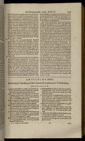 Articulus XXXIX.