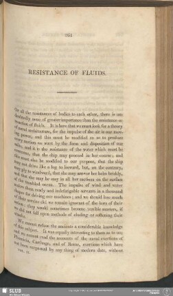 Resistance Of Fluids