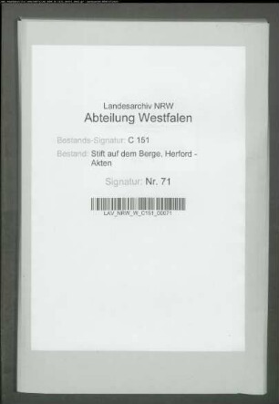 Eintreibung rückständiger Stiftsrenten