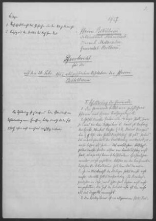 Möckmühl-Bittelbronn: Pfarrbericht Bittelbronn 1927