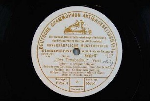 "Der Troubadour" : Befreit, o welche Seligkeit / (Verdi)