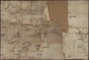 Bl. 232: Gegend um Grimma, 1:13 333, 1586-1634 : Ur-Öder Bl. 232 : Gegend um Grimma