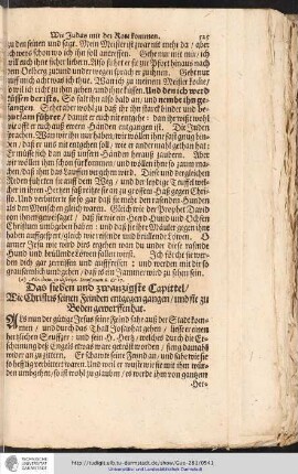 Das sieben und zwanzigste Capittel