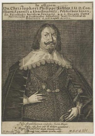 Bildnis des Christoph Philippus Richter