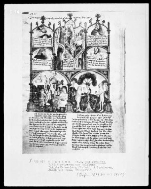Biblia Pauperum aus Salzburg — ---, Folio 6verso
