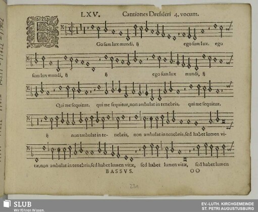 LXV. Ego sum ostium per me si quis introierit