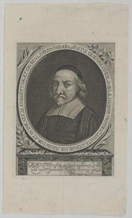 Bildnis des Justus Gesenius