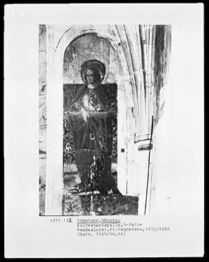 Heilige Maria Magdalena (rechts neben dem Fenster)