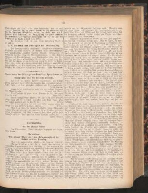 Sprachecke des Allgemeinen Deutschen Sprachvereins : Ansprüche über die deutsche Sprache