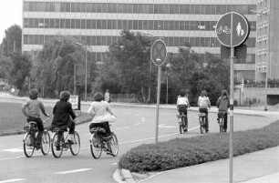 Gefahrenträchtiges Fahrradfahren