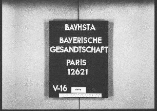 Lutz, Johann Bernhard, aus Hasloch bei Kreuzwertheim, ehemaliger Feldbäcker, Nachforschung
