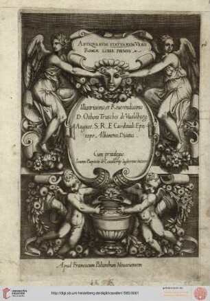 Antiquae statuae urbis Romae: Liber primus