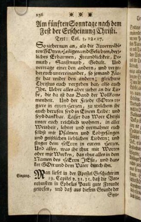 156-163, Am fuenften Sonntage nach dem Fest der ...