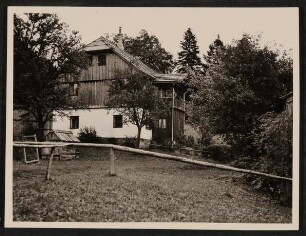Hofmannsthals Sommerfrische-Aufenthalt, Haus in Aussee, Obertressen 6, von unten