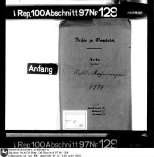 Stiftsrechnungen