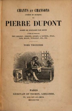 Chants et chansons : (poésie et musique), 3
