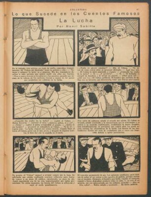 La Lucha : Lo que sucede en los cuentos famosos