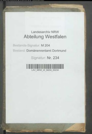 Verpachtung des ehemals dem Stift Clarenberg gehörenden Dümpers-Kottens in Kleinholthausen, Umwandlung der Pachtabgaben in Geldrente und deren Ablösung