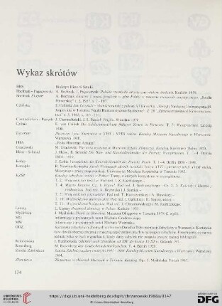 Wykaz skrótów