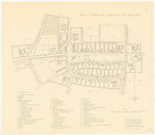Ländliche Siedlung im Emsland, Dersum: Grundriss 1:1000