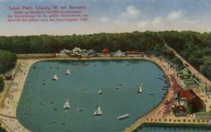 Luna-Park, Leipzig-W. am Auensee [Offizielle Postkarte]