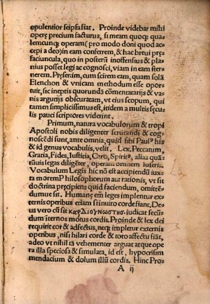 Praefatio Methodica Totius Scripturae In Epistola[m] Pauli ad Romanos