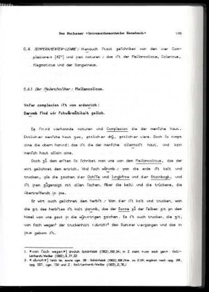 6.4 Temperamenten-Lehre: ...