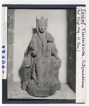 Ebstorf, Klosterkirche: Sitzmadonna