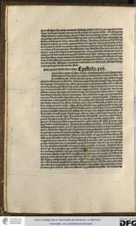 [E]neas Silvius poeta Caspari de Fara adolescentuli primario salutem dicit. Oblectant me semper littere tue quas et familiariter et ornate scribis...