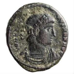 Münze, Follis, Aes 3, 330 - 333 n. Chr.?