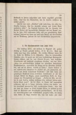355-362, 2. Die Parlamentsakte vom Jahr 1813