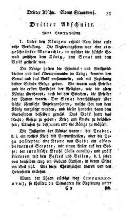 Dritter Abschnitt. Roms Staatsverfassung