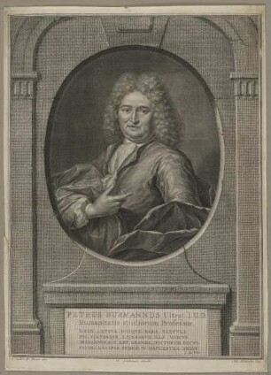 Bildnis des Petrus Burmannus