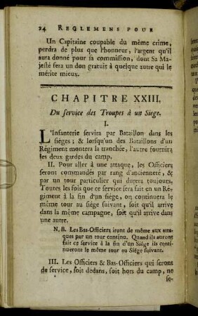 Chapitre XXIII. - Chapitre XXX.