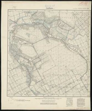 Messtischblatt 112 : Lauknen, 1922 Lauknen : Lauknen. - Hrsg. 1914, kl. Nachtr. 1922. - 1:25000. - [Berlin]: Reichsamt für Landesaufnahme, 1922. - 1 Kt.