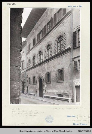 Palazzo Mellini-Fossi, Florenz